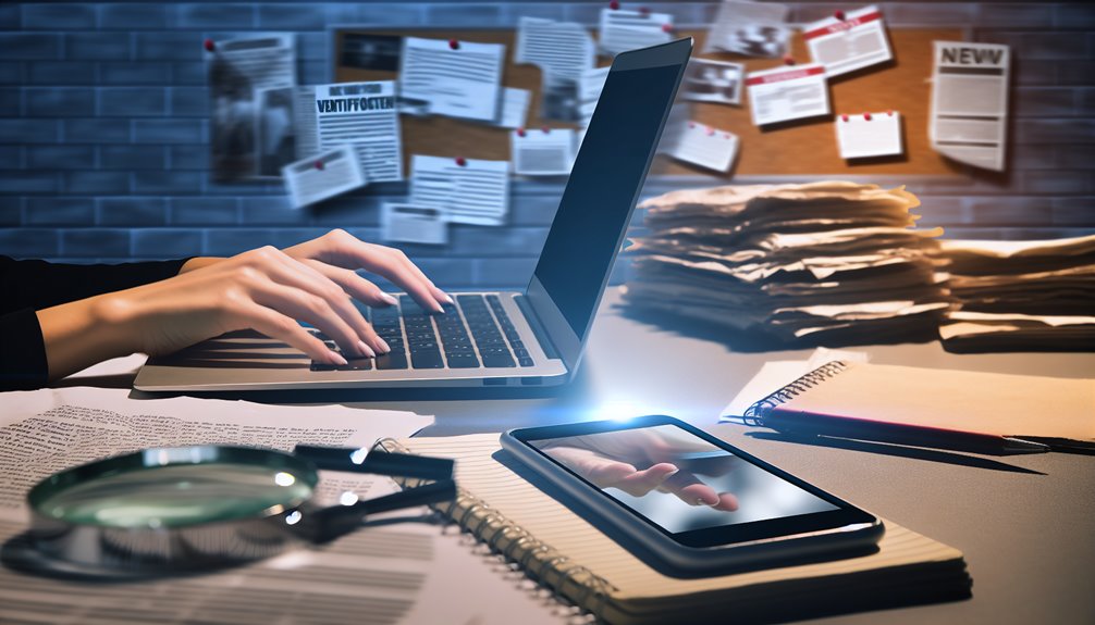 vahvista lähteet ja faktat