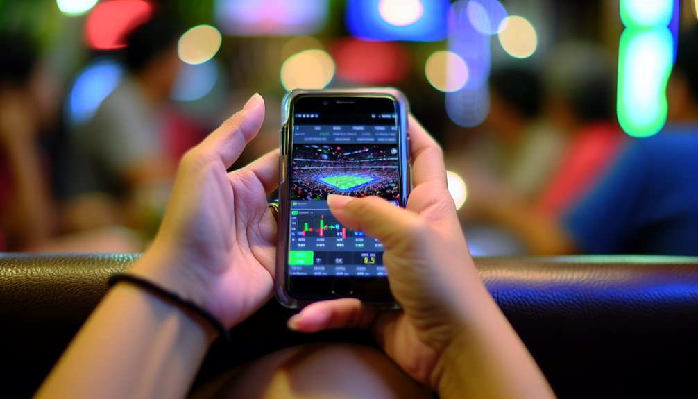 hyödyntää live-kertoimien vaihtelua