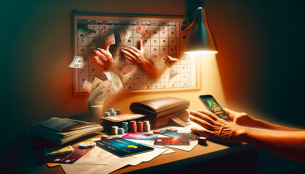 rahapelaamisen taloudelliset varoitusmerkit