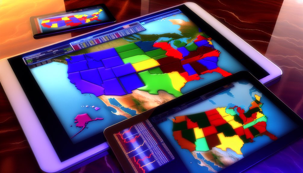 osavaltiot laillistavat urheiluvedonlyönnin