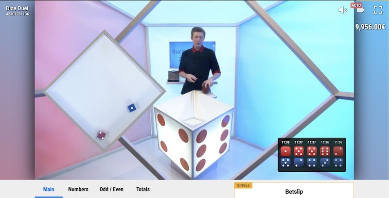 betgames dice dual tips